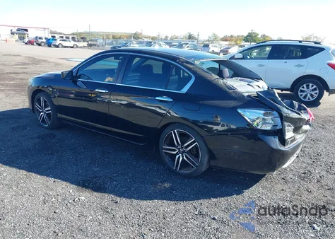 2015 Honda Accord Sport из США, поврежденный, VIN 1HGCR2F59FA058775